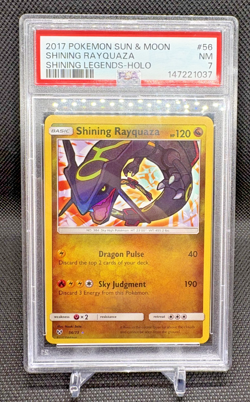 Shining Rayquaza 56/73 Holo - 2017 Pokemon Shining Legends - PSA 7 🔥🔥 - Image 1