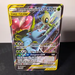 Celebi & Venusaur GX SM167 Black Star Promo Pokemon TCG NM - Image 1