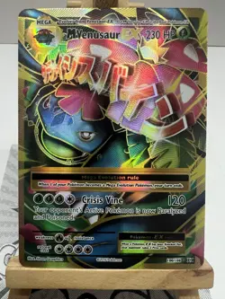 The Pokemon Company M Venusaur EX Evolutions 100/108 Full Art Holo NM - Image 1