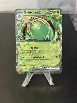 Sinistcha ex 023/167 Sv06: Twilight Masquerade Holo Pokemon TCG NM - Image 1