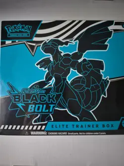 Pokemon TCG Scarlet and Violet Black Bolt ETB, Sealed, New - Image 1