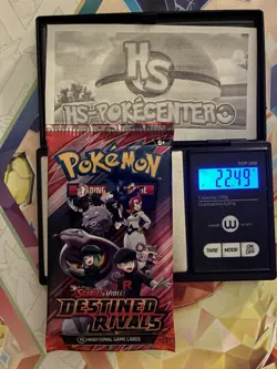 (VERY HEAVY) 22.49g Pokemon TCG Destined Rivals Booster Pack (SEALED)✅ - Image 1