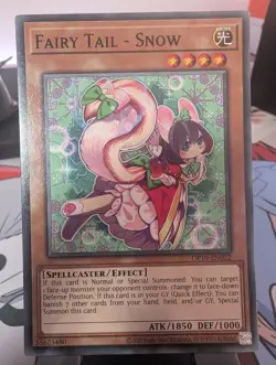 YuGiOh! Fairy Tail - Snow OP05-EN005 Super Rare - Image 1