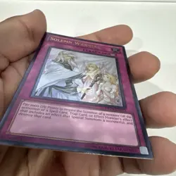 Yugioh Solemn Warning DREV-EN077 Ultimate Rare Unlimited NM - Image 3