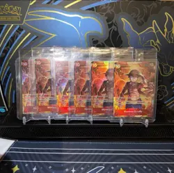 Sealed Monkey D. Luffy Treasure Booster Promo ST10-006 One Piece Foil x 6 - Image 1