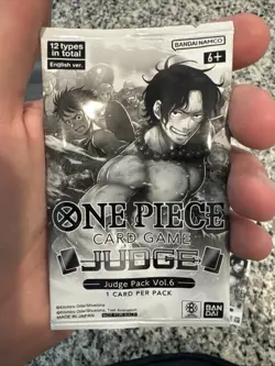 Judge Pack Vol.6 One Piece Promo Card Sealed English Monkey.D.Luffy Ace X16 - Image 2