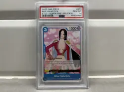 Bandai Boa Hancock One Piece CCG ST03-013 Super Pre-Release Common PSA 10 2022 - Image 1