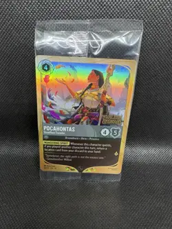 Pocahontas Steadfast Traveler - Disney Lorcana Wilds Unknown - Prerelease Promo - Image 1