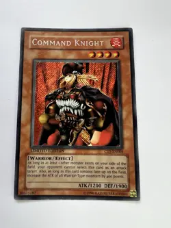 Yu-Gi-Oh! TCG Command Knight CT1-EN003 Secret Rare, MP Condition - Image 1