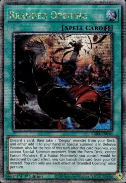 Branded Opening - Quarter Century Secret Rare 1st Ed. RA03-EN070 - NM - YuGiOh - Image 1