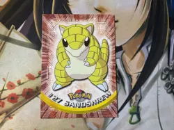 1999 TOPPS POKEMON SANDSHREW. CARD NM - Image 3