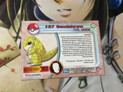 1999 TOPPS POKEMON SANDSHREW. CARD NM - Image 5