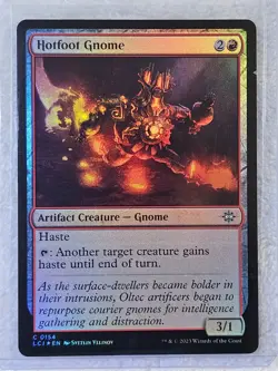 MTG Hotfoot Gnome FOIL - The Lost Caverns of Ixalan #154 Magic Card NM - Image 5