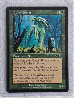 MTG Quick Sliver - Legions (LGN) #136 2003 Magic the Gathering Card Near Mint - Image 4
