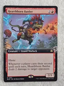 MTG Hearthborn Battler (Extended Art) #361 Bloomburrow (BLB) Magic Card Rare NM - Image 1