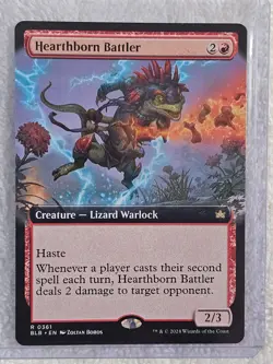 MTG Hearthborn Battler (Extended Art) #361 Bloomburrow (BLB) Magic Card Rare NM - Image 4