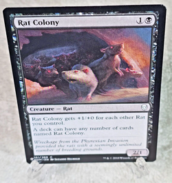 MTG Rat Colony - The List Dominaria #101 Magic the Gathering Card NM - Image 1