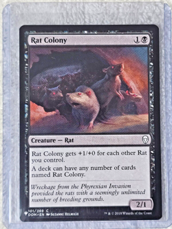 MTG Rat Colony - The List Dominaria #101 Magic the Gathering Card NM - Image 4