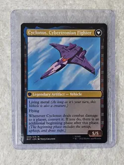 MTG Cyclonus, the Saboteur Universes Beyond Transformers #9 Magic Card Mythic NM - Image 5