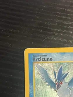 Pokemon TCG Articuno 2/62 Fossil Holo Set Rare Card Vintage WOTC 1999 MP - Image 3