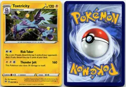 TOXTRICITY 063/189 COSMOS HOLO PROMO POKEMON HOLO LP - Image 3