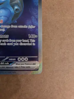 Pokemon TCG Blastoise EX SIR 200/165 Scarlet & Violet 151 - Image 4