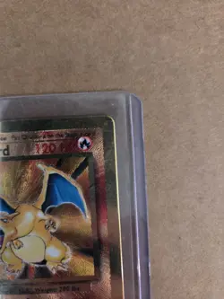 Pokemon Celebrations Charizard Gold Metal Card #4/102 Promo 25th Anniversary - Image 3