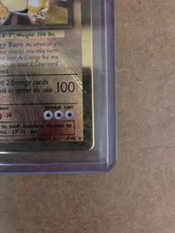 Pokemon Celebrations Charizard Gold Metal Card #4/102 Promo 25th Anniversary - Image 4