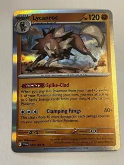 Lycanroc 085/159 • Holo • Journey Together • Pokemon TCG • NM - Image 1