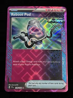 Pokemon TCG - Reboot Pad 158/162 - Ace Spec - Temporal Forces - NM - Image 1