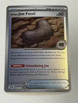 Antique Jaw Fossil 068/088 • Reverse Holo • Perfect Order • Pokemon TCG • NM - Image 1