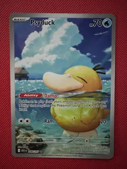Psyduck 226/217 Ascended Heroes Full Art Illustration Rare IR NM Pokemon FRESH - Image 1