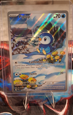 The Pokemon Company Piplup 098/094 Me02: Phantasmal Flames Holo Rare🔥🔥 - Image 1