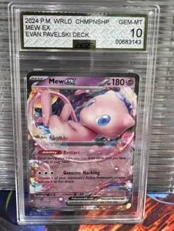 Mew EX - World Championship Evan Pavelski Deck - Image 1