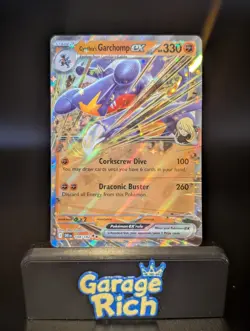 Cynthia's Garchomp ex 104/182 Double Rare - SV10: Destined Rivals Pokemon TCG NM - Image 1