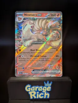 Ninetales ex - 038/165 Double Rare - SV: Scarlet & Violet 151 Pokemon TCG NM+ - Image 1