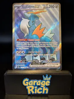 Cobalion Ex 103/086 Holo Ultra Rare - ME: Chaos Rising Pokemon TCG NM+ - Image 1