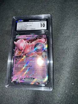 Team Rocket's Mewtwo ex CGC 10 216 Black Star Promos Promo Holo Pokemon TCG - Image 1