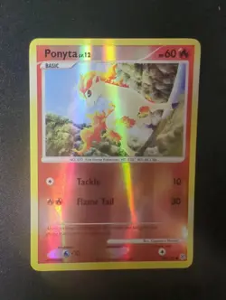 Ponyta 94/130 Common Diamond & Pearl Pokemon Reverse Holo Vlp - Image 1