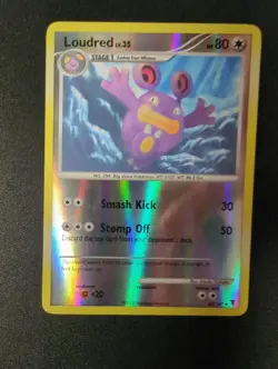Pokemon TCG Loudred Supreme Victors 64 Reverse Holo Uncommon LP - Image 1