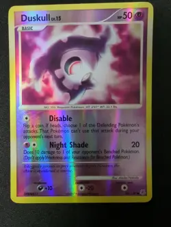 Pokemon TCG Duskull Diamond & Pearl 80/130 Reverse Holo Common Vlp - Image 1