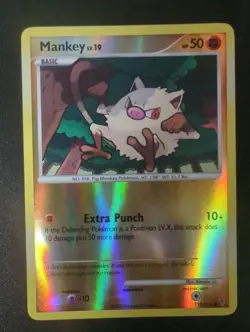 Pokemon TCG - Supreme Victors : Mankey (Reverse Holo) #112/147 VLP - Image 1