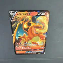 Pokemon TCG Charizard V 017/172 Swsh09: Brilliant Stars Ultra Rare Full Art Holo - Image 3