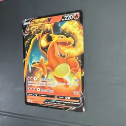 Pokemon TCG Charizard V 017/172 Swsh09: Brilliant Stars Ultra Rare Full Art Holo - Image 4