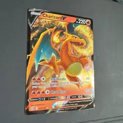 Pokemon TCG Charizard V 017/172 Swsh09: Brilliant Stars Ultra Rare Full Art Holo - Image 5