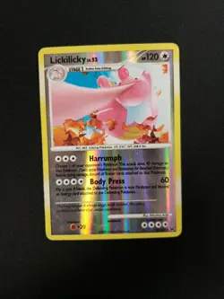 Lickilicky 33/127 Platinum Reverse Holo (Pokemon TGC) HP - Image 1