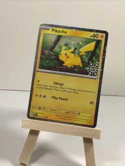 Pikachu 025/165 HOLOBLEED Holiday Calendar Pokemon TCG MINT - Image 2