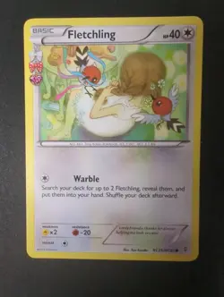 Fletchling - RC25 - Generations - Common - LP - Pokemon TCG - Image 1