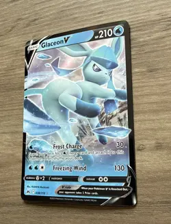Pokemon - Glaceon V - Sword & Shield Crown Zenith 038/159 Ultra Rare - Image 3