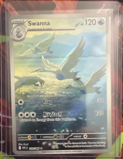 The Pokemon Company Swanna 110/086 Sv: White Flare Holo EN Stage 1 120 HP - Image 1
